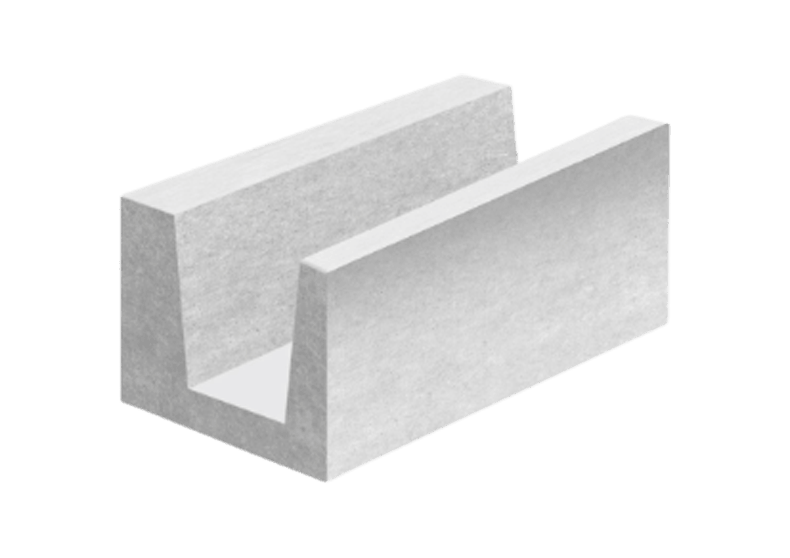 U-блок ЕАБ D500 625х300х250 мм