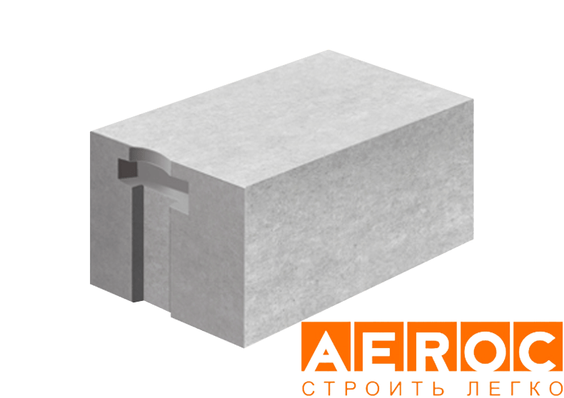 Газоблоки паз-гребень AEROC
