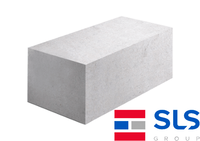Газобетон Белорусский SLS D500 ровные грани 625х150х250 мм