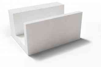 П(U) блок из газобетона D500 Poritep 600х300х250 мм